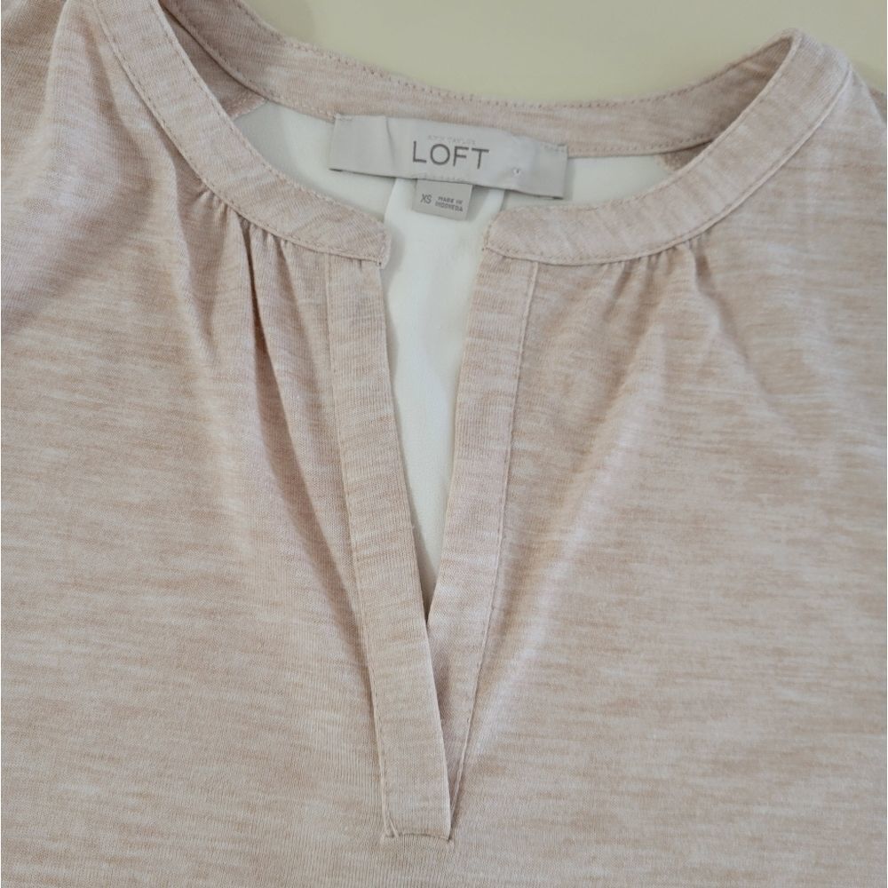 Loft Sheer Back Tunic Top - Picture 9 of 10